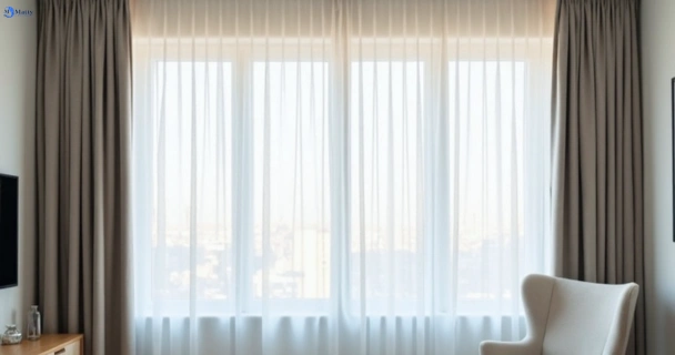 Restored vibrant drapes in woronora-nsw QLD after Matty Curtain Cleaning